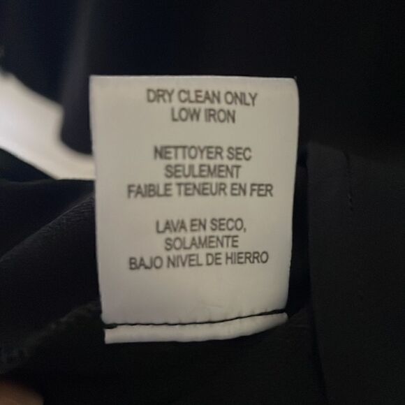 W by Worth Black Draped Blouse - Picture 7 of 7